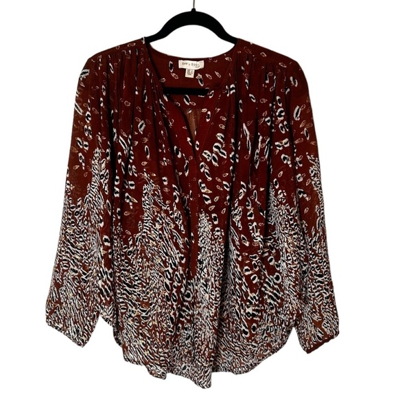 Anthropologie See You Soon Women's Bohemian Blouse - Picture 3 of 10